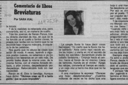 Breviaturas  [artículo] Sara Vial.