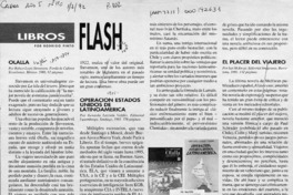 Operación Estados Unidos de Latinoamérica  [artículo] Rodrigo Pinto.