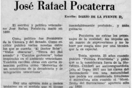 José Rafael Pocaterra