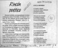 Rincón poético  [artículo].