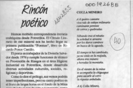 Rincón poético  [artículo].