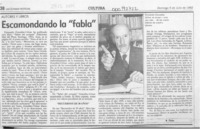 Escamondando la "fabla"  [artículo] Filebo.