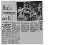 Merlín y sus magias en la UC