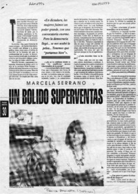 Un bólido superventas  [artículo] Mónica Silva Monge.