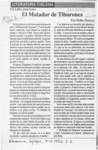 El matador de tiburones  [artículo] Pedro Serazzi.