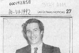 Gonzalo Contreras ganó Premio Municipal  [artículo].