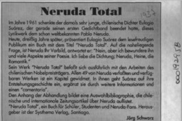 Neruda total  [artículo] Jörg Schwarz.