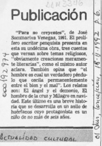 Publicación  [artículo].