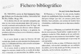 Fichero bibliográfico  [artículo] Carlos René Ibacache.