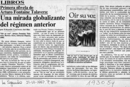 Una mirada globalizante del régimen anterior  [artículo] Eduardo Guerrero del Río.