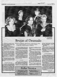 Brujas al desnudo  [artículo] Claudia Ramírez Hein.