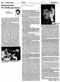 Un mundo para Bryce  [artículo] Oscar Gacitúa González.