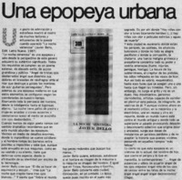 Una epopeya urbana
