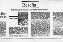 Tres, trescientos, tres millones de todas las razas del mundo  [artículo] María Teresa Cárdenas.