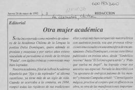 Otra mujer académica  [artículo] T. C.