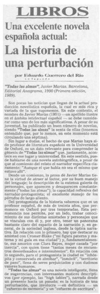 La historia de una perturbación