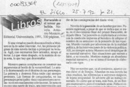 Baracaldo o el tercer pabellón  [artículo] fernando Quilodrán.