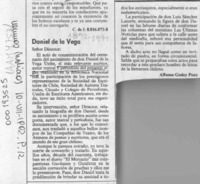 Daniel de la Vega  [artículo] Alfonso Godoy Pozo.