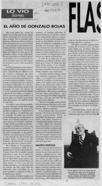 El año de Gonzalo Rojas