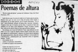 Poemas de altura  [artículo] Jaime Valdivieso.