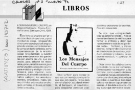 Los mensajes del cuerpo  [artículo] Juan Rivano.