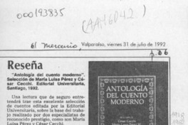 Reseña  [artículo] E. U.