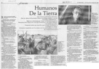 Humanos de la tierra  [artículo] Eliana Pattillo B.