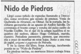 Nido de piedras