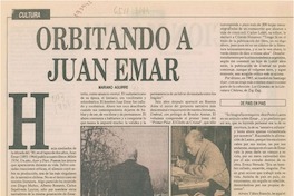 Orbitando a Juan Emar