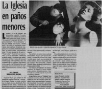 La Iglesia en paños menores