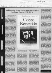 Cobro revertido  [artículo] David Fuentealba L.