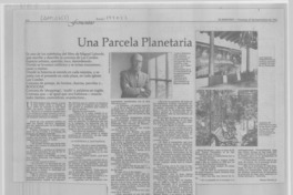 Una parcela planetaria