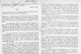 Utopía, ideología y totalitarismo  [artículo] Cristián Garay.