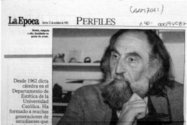 Un místico amante del postre  [artículo] C. R.