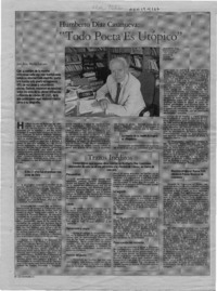 Humberto Díaz-Casanueva, "Todo poeta es utópico"  [artículo] Ana María Larraín.