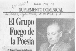 El Grupo Fuego de la poesía  [artículo].