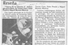 Reseña  [artículo] E. U.