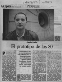 El prototipo de los 80  [artículo] C. R.