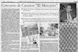 Concurso de cuentos "El Mercurio"  [artículo].