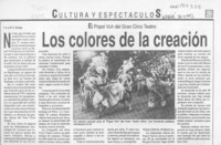 Los Colores de la creación  [artículo].