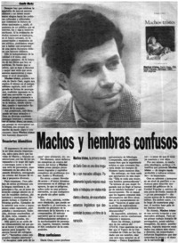 Machos y hembras confusos