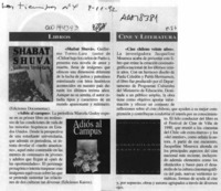 Libros  [artículo].