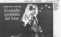 El suicidio prohibido del Ictus  [artículo] A. J.