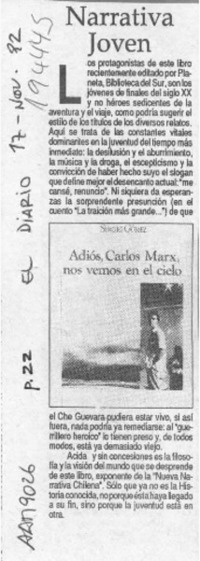 Narrativa joven  [artículo].