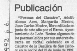 Publicación  [artículo].