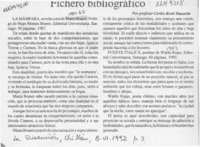 Fichero bibliográfico  [artículo] Carlos René Ibacache.