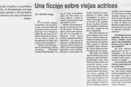 Una ficción sobre viejas actrices  [artículo] Willy Nikiforos.