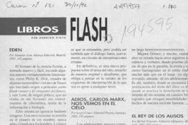 Adios, Carlos Marx, nos vemos en el cielo  [artículo] Rodrigo Pinto.