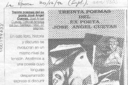 El libro de un ex poeta