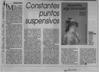 Constantes puntos suspensivos  [artículo] Ramiro Rivas.